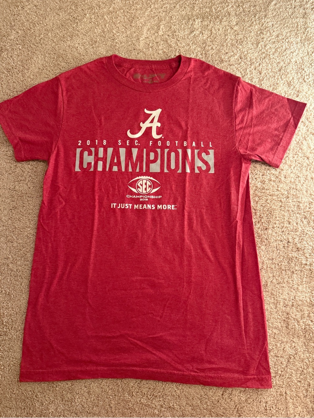 Alabama 2018 SEC Football Champions Tee